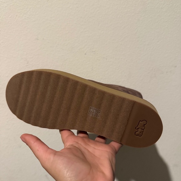 New🤎Coach Idella Boots in Brown Signature Nylon - Picture 9 of 10